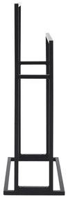 Toalheiro independente 48x24x78,5 cm ferro preto