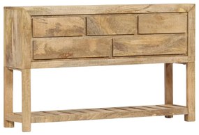 vidaXL Aparador 120x30x75 cm madeira de mangueira maciça
