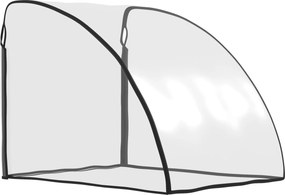 HOMCOM Capa de chuva para reboque de bicicleta infantil, com janela, 76 x 61 x 61 cm, transparente | Aosom Portugal