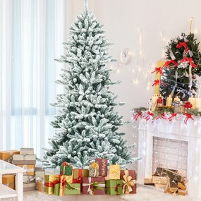 Árvore de Natal artificial articulada de 6 pés, decoração de feriado com suporte