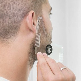 Molde de Barba Hipster Barber InnovaGoods