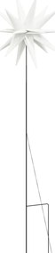 Luz de Natal com estaca LED dobrável 57 cm branco