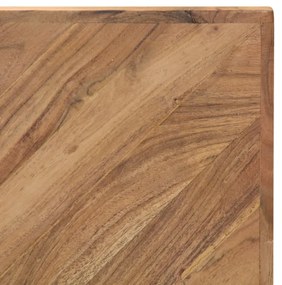 Mesa de centro 110x110x36 cm madeira de acácia maciça