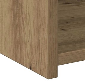 Estante Alta Artisan Carvalho 30x42,5x185 cm Madeira Engenharia