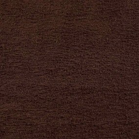 Toalhas de mãos 4 pcs 30x30 cm 360 gsm 100% algodão castanho