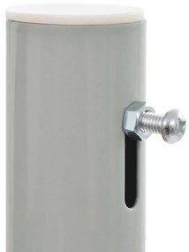 Toldo lateral retrátil para pátio 100x300 cm creme