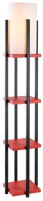 Candeeiro de Pé 7117 – Preto – 25 x 25 x 130 cm
