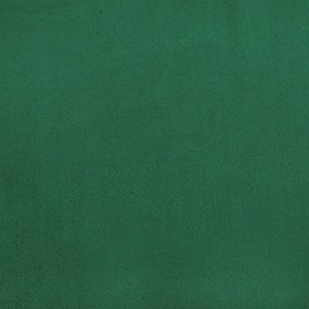 Cadeiras de jantar 2 pcs veludo verde-escuro