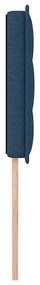 Cabeceira vidaXL Design Linhas Azul 90 cm Tecido