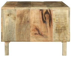 Mesa de café 90x50x35 cm Madeira de Mangueira Maciça