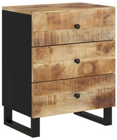 Mesa de cabeceira madeira de mangueira maciça/derivados madeira