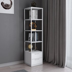 Estante Robbins – Branco – 39 x 39 x 160 cm