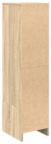 Aparador alto 29,5x34x119,5cm deriv. madeira carvalho sonoma