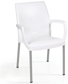Cadeira Jade c/ Braço Pack 40 Unid. - Branco