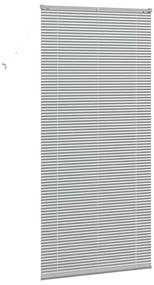 Persiana de Janela com cortinas Outros Manual Prata 100 x 220 cm Alumí