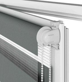 Cortina de zebra 125x100 cm largura do tecido 120,9cm poliéster