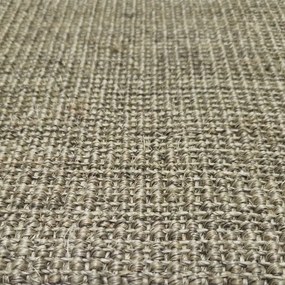 Tapete de sisal p/ poste arranhador 66x250 cm cinza-acastanhado