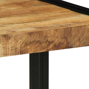 Mesa de Centro vidaXL 40x50x38 cm Madeira de Mangueira Maciça