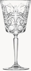 Copos de vinho em cristal Tattoo, conjunto de 6