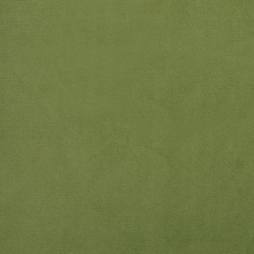 Cadeiras de jantar 2 pcs veludo verde-claro