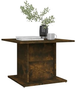 Mesa de centro 55,5x55,5x40cm derivados madeira carvalho fumado