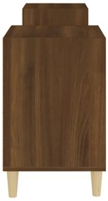 Móvel de TV 160x35x55 cm derivados de madeira carvalho castanho
