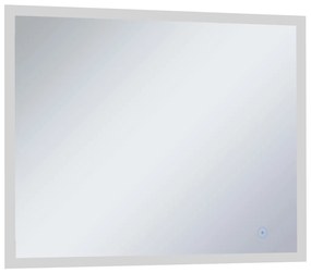 Espelho Doves com Luz LED e Sensor Touch - 80x60cm - Design Moderno