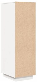 Aparador alto 34x40x108,5 cm pinho maciço branco