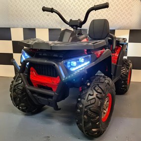 Moto 4 eletrica Infantil 12V Homem Aranha Vermelha