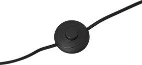 Candeeiro de pé clássico preto sem abajur - Classico