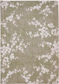 Tapete lavável em jacquard para interior e exterior Sakura
