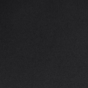 Cadeira de escritório giratória tecido preto