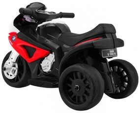 Mota elétrica para crianças 6V BMW S1000 RR MINI 1 a 3 anos Vermelha