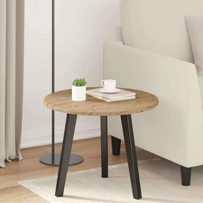 vidaXL Tampo de Mesa carvalho artisiano 50 x 50 x 1,5 cm