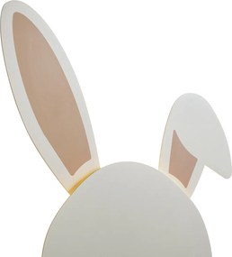 Candeeiro de parede infantil amarelo com LED regulável em 3 níveis - Benny the Bunny