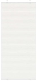 Branco Plissada Cega 100x200cm Largura Tecido 99,4 cm Poliéster