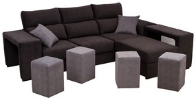 Sofá com Chaise JOM Roma