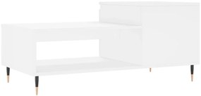 Mesa de centro 100x50x45 cm derivados de madeira branco