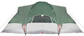 Tenda familiar tipi para 8 pessoas impermeável verde