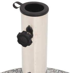 Base para guarda-sol em granito redonda 20 kg