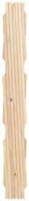 Cercas em treliça 5 pcs 180x80 cm madeira de abeto maciça