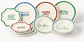 Conjunto de loiça em porcelana com padrão decorativo Tutti, 4 pessoas, conjunto de 12