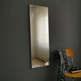 Espelho A320D – Prateado – 35 cm x 105 cm
