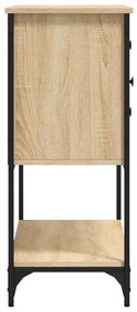 Aparador 100x36x85 cm derivados de madeira cor carvalho sonoma
