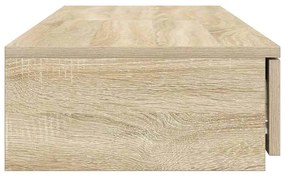 Gavetas para Cama Carvalho de Sonoma 120x36,5x16,5 cm Madeira Engenhei