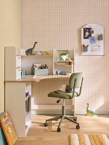 Secretária de canto com arrumação branco