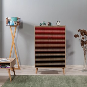 Armário Multiuso Multibox – Carvalho Sonoma – 80x127x36 cm