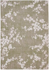 Tapete lavável em jacquard para interior e exterior Sakura