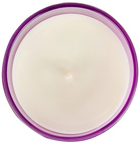 Conjunto de 3 velas perfumadas de cera de soja chá branco/lavanda/jasmim COLORFUL BARREL Beliani