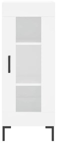 Vitrine Brenna de 180 cm - Branco - Design Nórdico